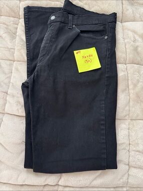 Levi's Black Slim Straight Men's Jeans